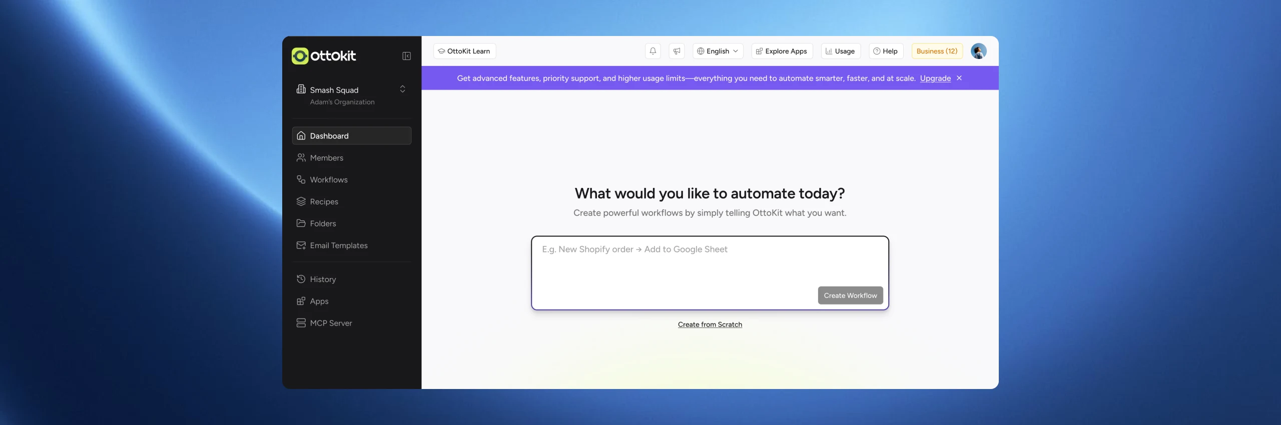 OttoKit — Workflow automation platform placeholder